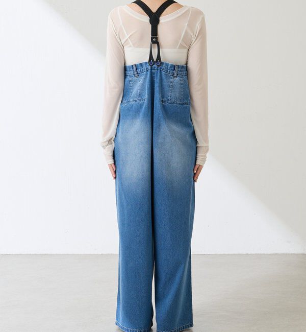  「Q.anos サスペンダーパンツ」|ワンピース|