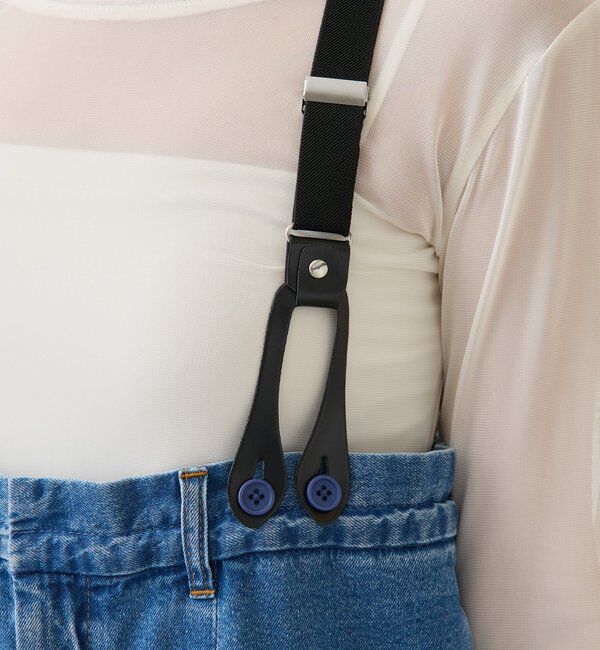  「Q.anos サスペンダーパンツ」|ワンピース|