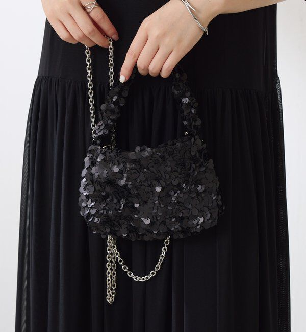  「【PAPILLONNER/パピヨネ】マットビーズバッグ」|トートバッグ|