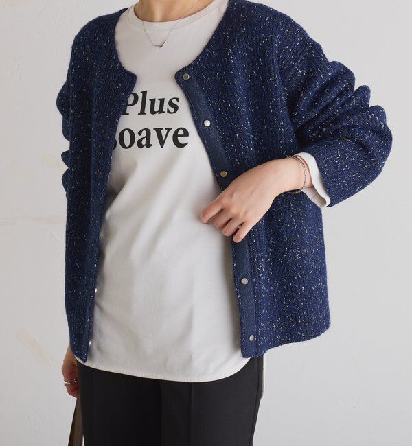  「plus soave ロゴロンT」|Tシャツ・カットソー|