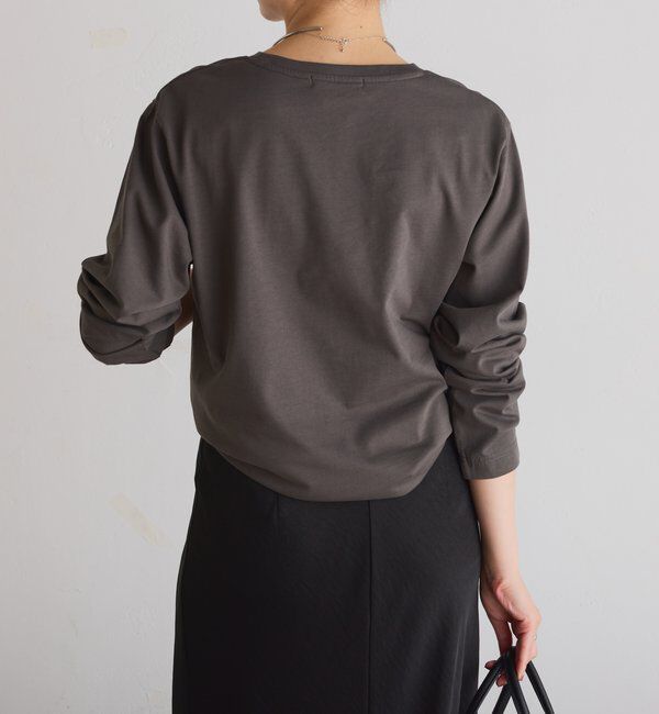  「plus soave ロゴロンT」|Tシャツ・カットソー|