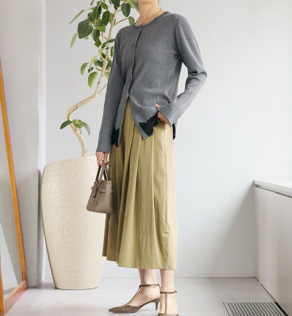  「【鮮度抜群】レーストリムカーディガン」|カーディガン|