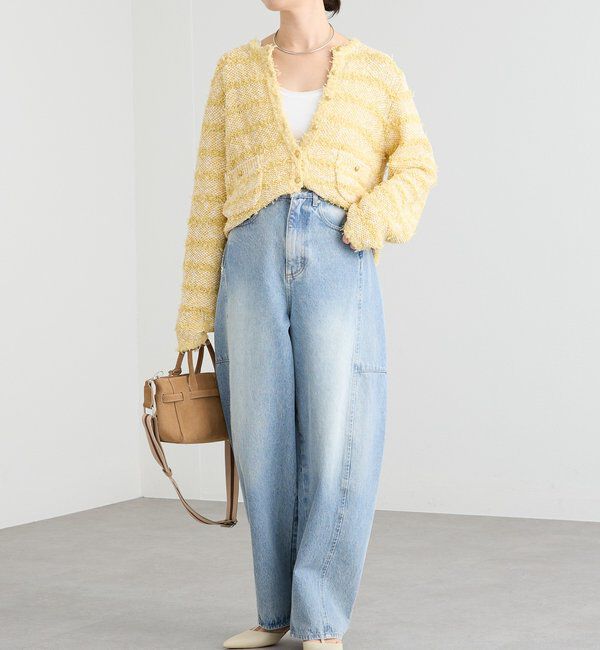  「【トレンド感ある着こなしに】ソフトバレルデニム」|デニム|