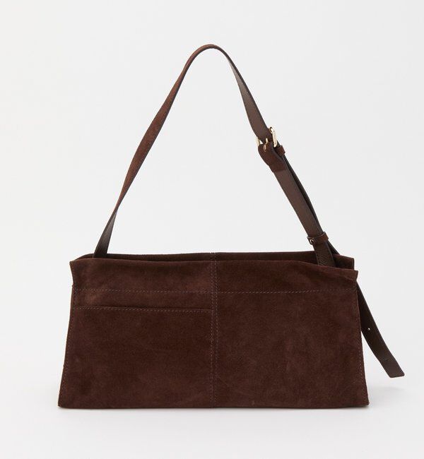  「ステンシルデザインスエードショルダーバッグ」|ショルダー・メッセンジャー|