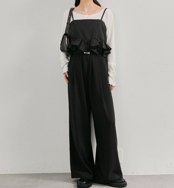  「ウェーブフリルビスチェ」|シャツ・ブラウス|