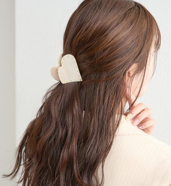  「マーブルハートヘアクリップ」|その他|