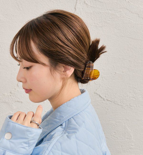  「マーブルハートヘアクリップ」|その他|