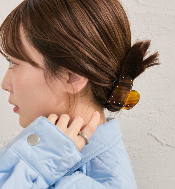  「マーブルハートヘアクリップ」|その他|