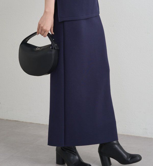  「【Lサイズも登場！】ポンチZIPタイトスカート」|スカート|