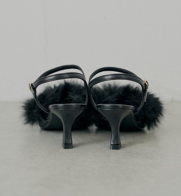  「【SALON by Chico】ファーデザインパンプス」|パンプス|