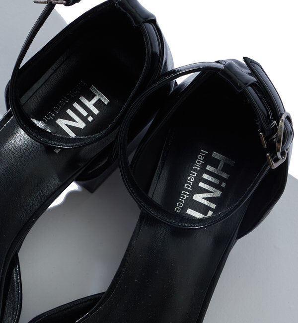  「【HiNT】 BELT STRAP MULE PUMPS」|パンプス|