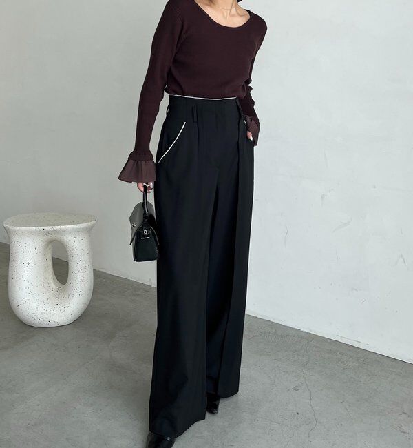  「フレアカフスニット」|ニット・セーター|