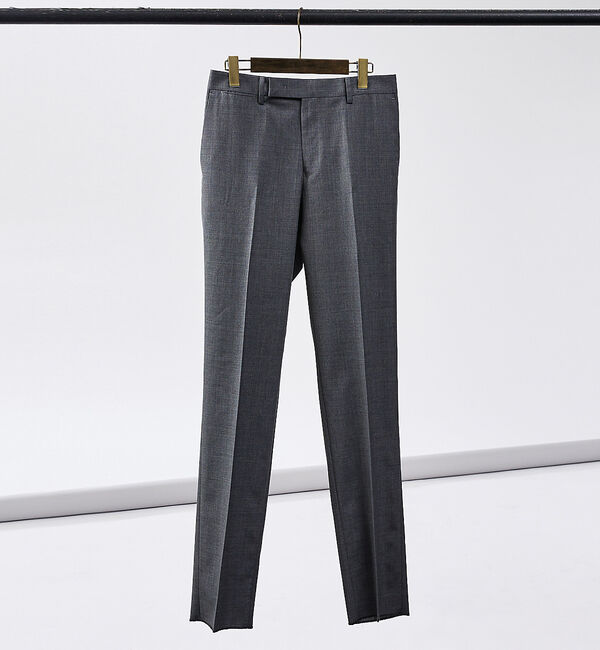 ABAHOUSE「【セットアップ対応/CANONICO】Super120トロピカルウール  スラッ」|スラックス|