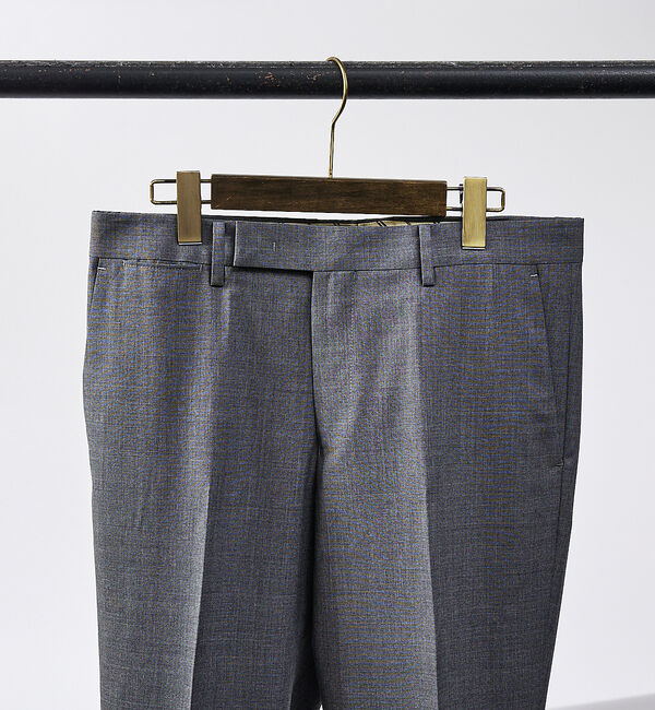 ABAHOUSE「【セットアップ対応/CANONICO】Super120トロピカルウール  スラッ」|スラックス|