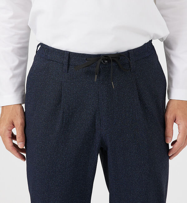 ABAHOUSE「【360&deg;ストレッチ】1タックイージーパンツ / スリムシルエット」|その他|