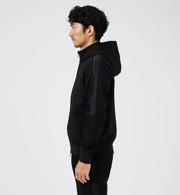 ABAHOUSE「【セットアップ対応】ラインハイショク コンビ ZIPパーカー」|パーカー|