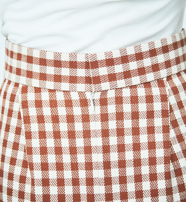 Rouge vif「ビックギンガムスカート」|スカート|