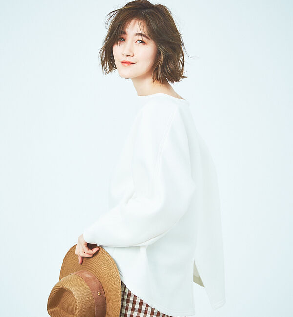 Rouge vif「ダンボールフォルムプルオーバー」|スウェット・ジャージ|