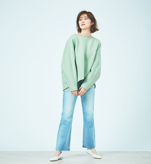 Rouge vif「ダンボールフォルムプルオーバー」|スウェット・ジャージ|