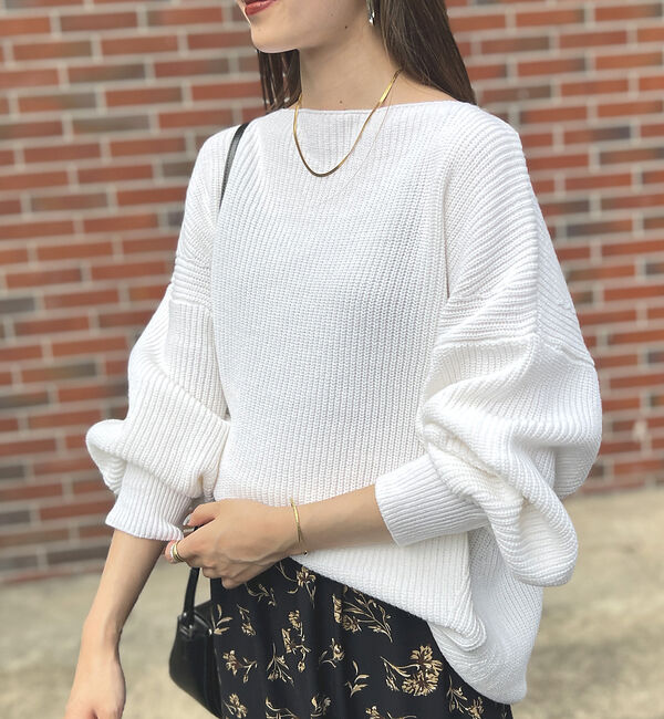 Rouge vif「ハイバルあぜ ニットプルオーバー」|ニット・セーター|