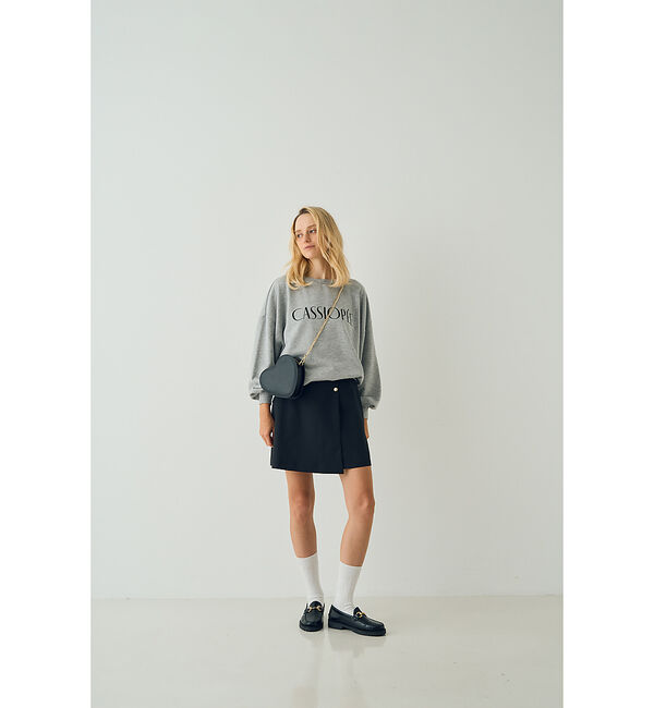 Rouge vif「【一部店舗限定】サイドボタンラップミニスカート」|スカート|