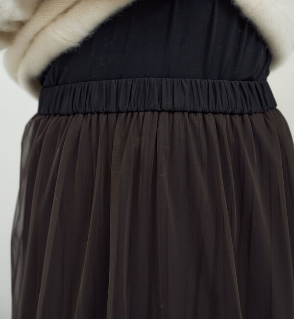 Rouge vif「リバーシブル２WAYチュールスカート」|スカート|