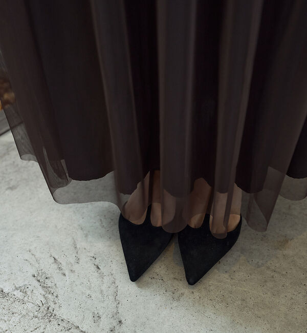 Rouge vif「リバーシブル２WAYチュールスカート」|スカート|