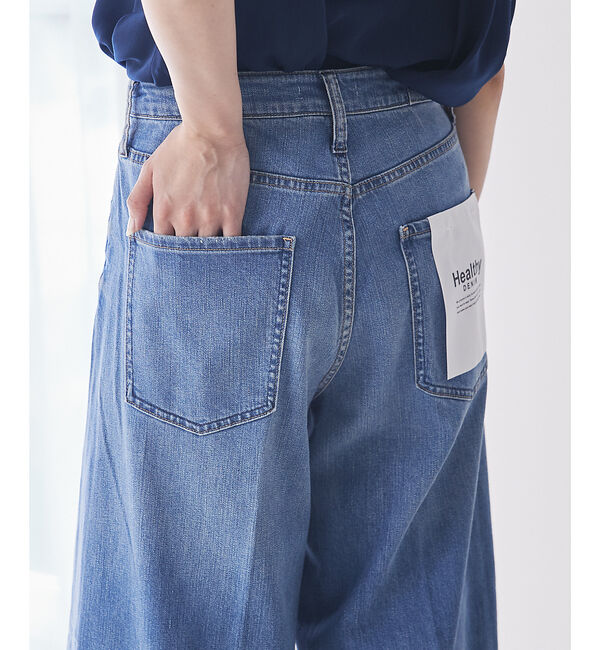 qualite「【Healthy DENIM】Wild Ginger ワイドデニム」|デニム|