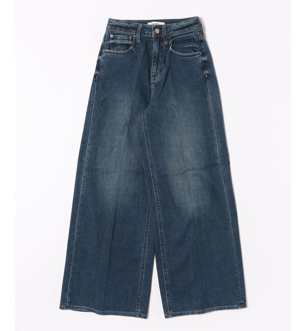 qualite「【Healthy DENIM】Wild Ginger ワイドデニム」|デニム|インディゴ