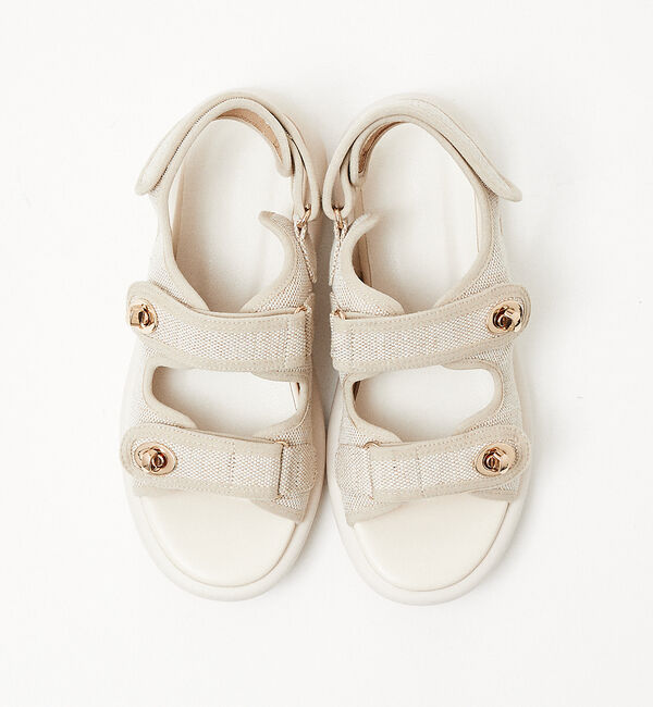 AU BANNISTER「ベルクロスポーツサンダル」|サンダル|