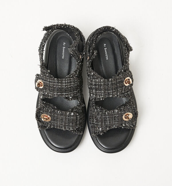 AU BANNISTER「ベルクロスポーツサンダル」|サンダル|