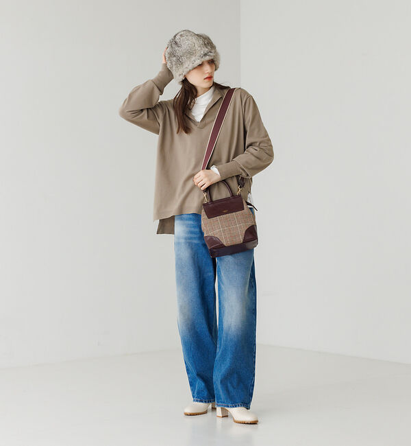 LOWELL things「Stride/TOPハンドル2WAY BAG mini」|ハンドバッグ|