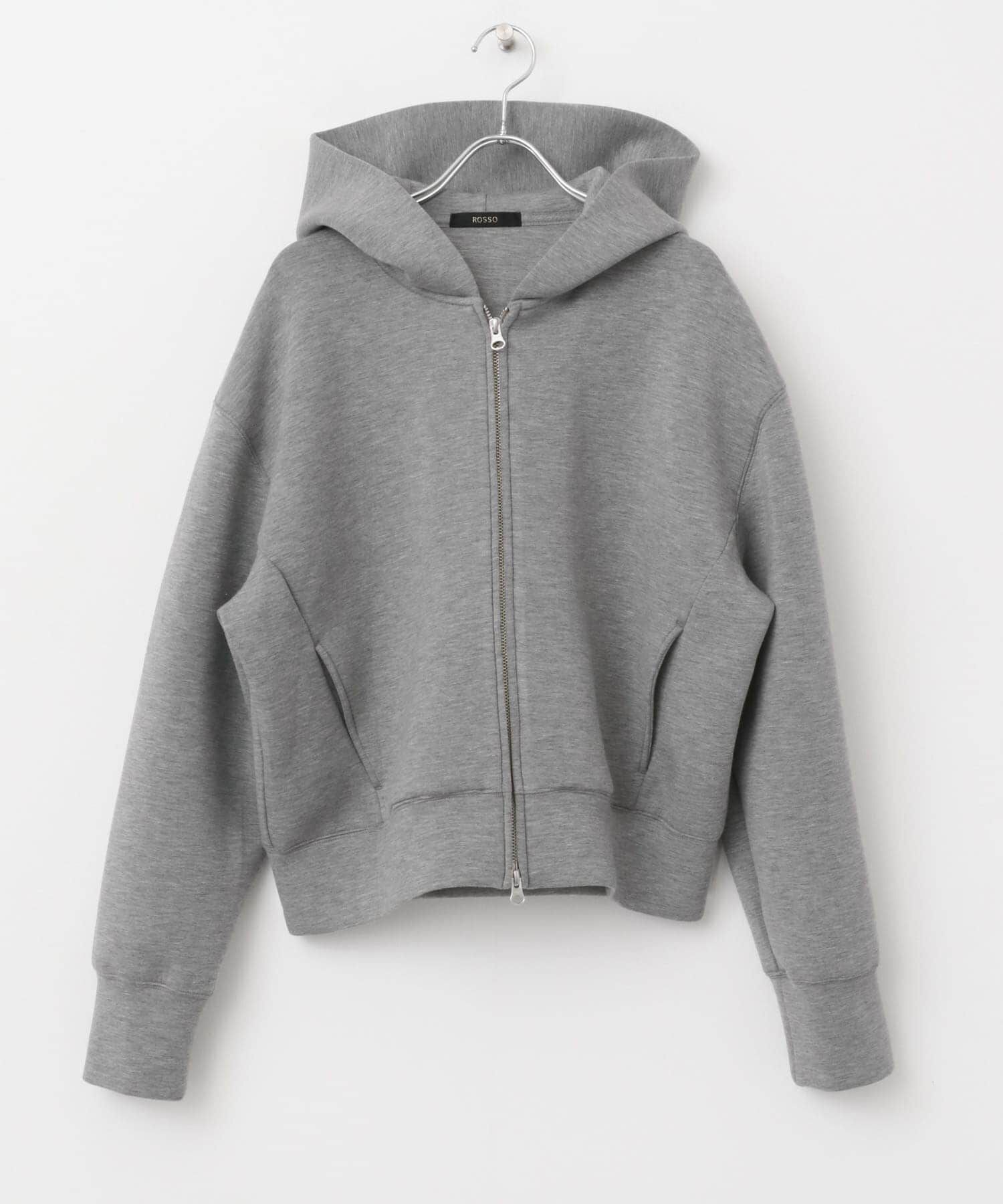 URBAN RESEARCH ROSSO「ダブルジップダンボールパーカー」|パーカー|