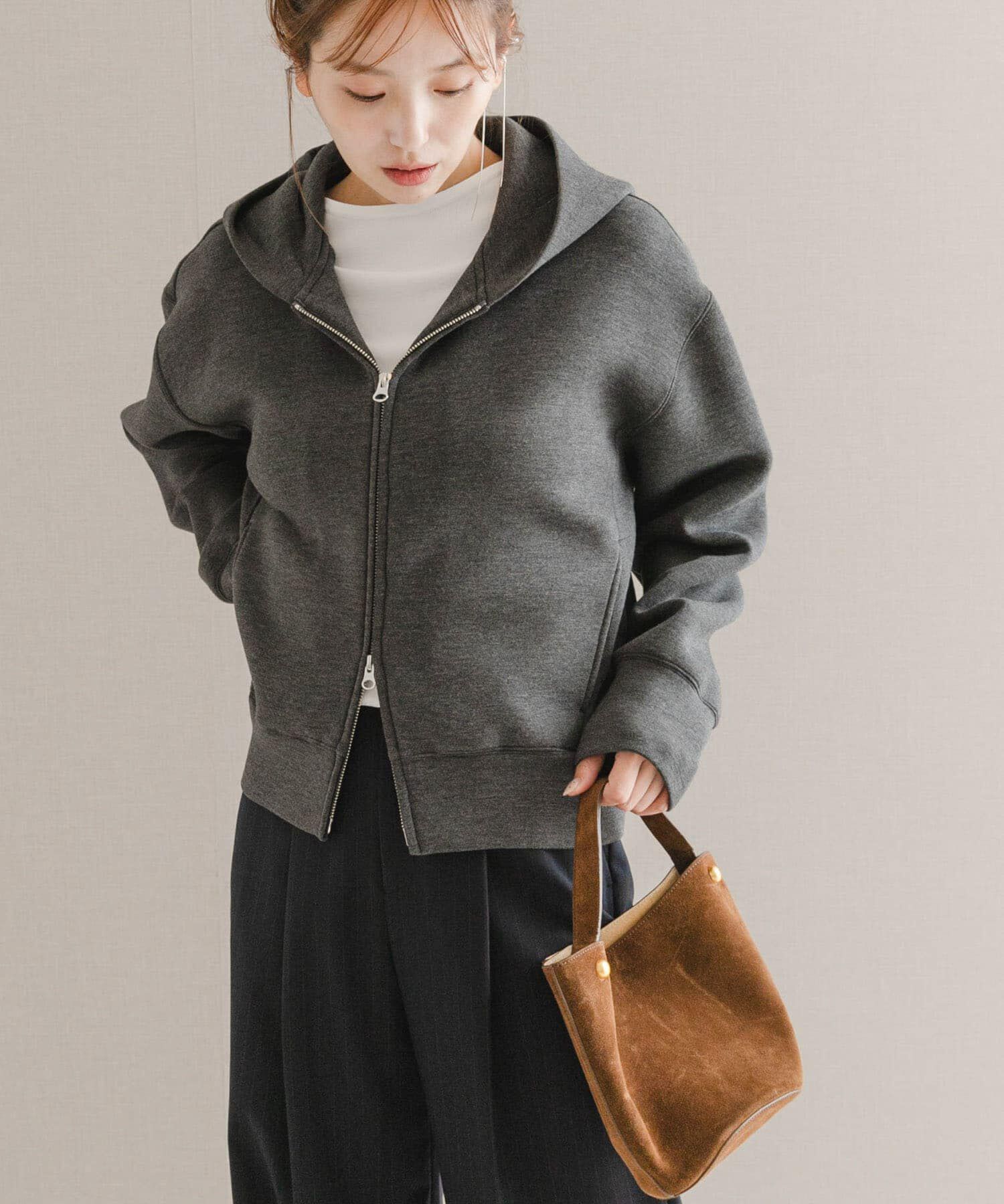 URBAN RESEARCH ROSSO「ダブルジップダンボールパーカー」|パーカー|