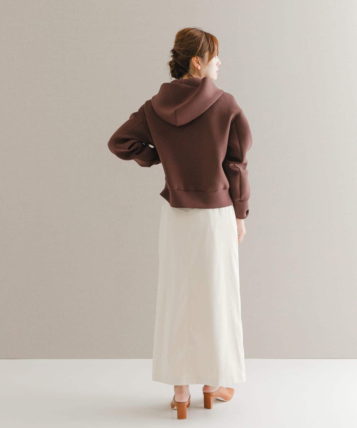 URBAN RESEARCH ROSSO「ダブルジップダンボールパーカー」|パーカー|