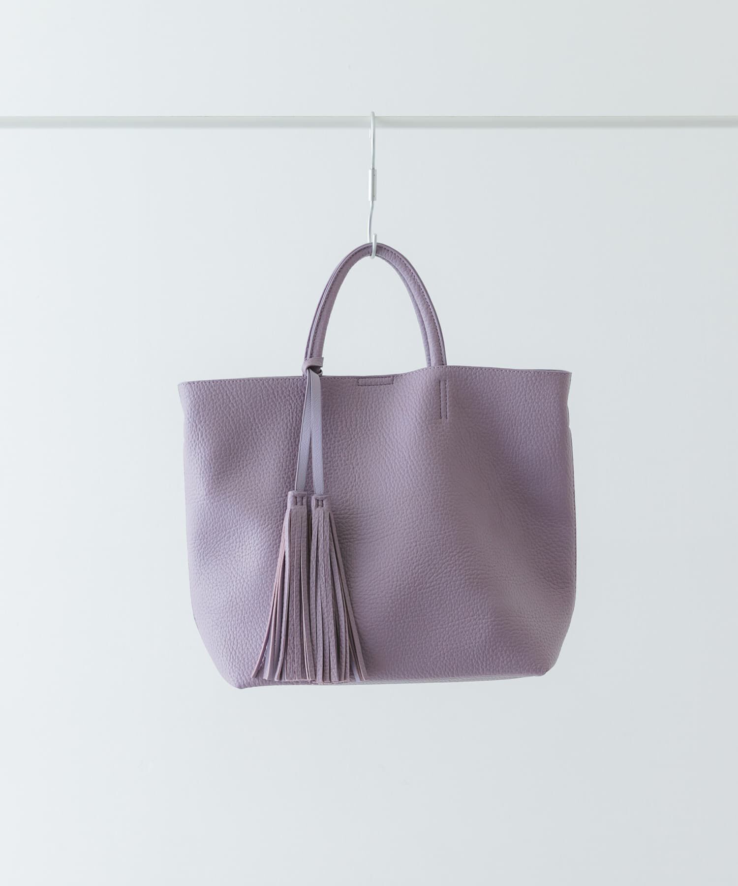 RODE SKO「タッセル軽量2WAYシンプルトートバッグ」|トートバッグ|パープル系その他