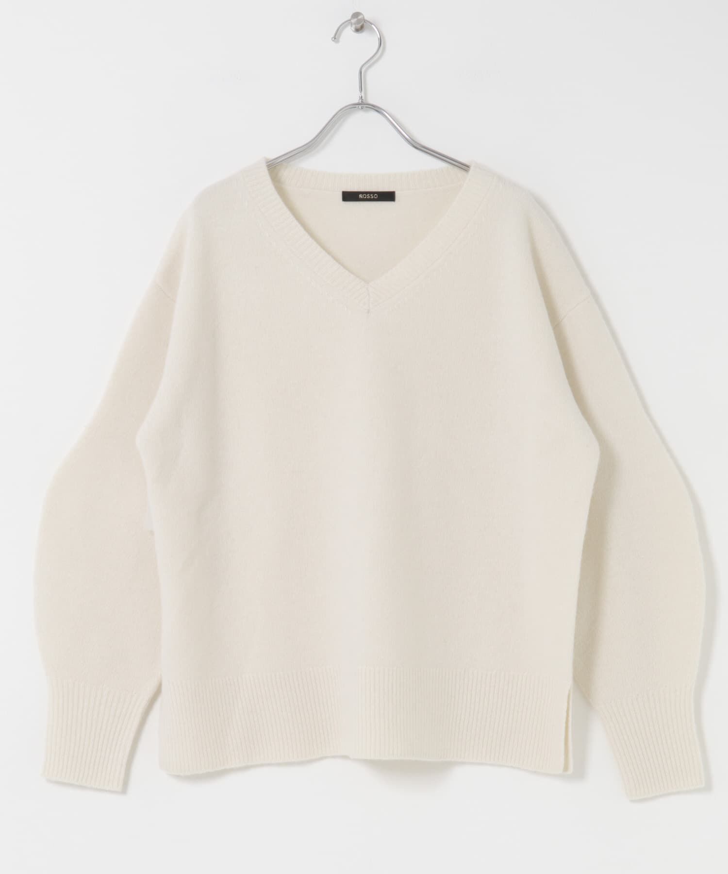 URBAN RESEARCH ROSSO「ウールカシミヤVネックニットプルオーバー」|ニット・セーター|