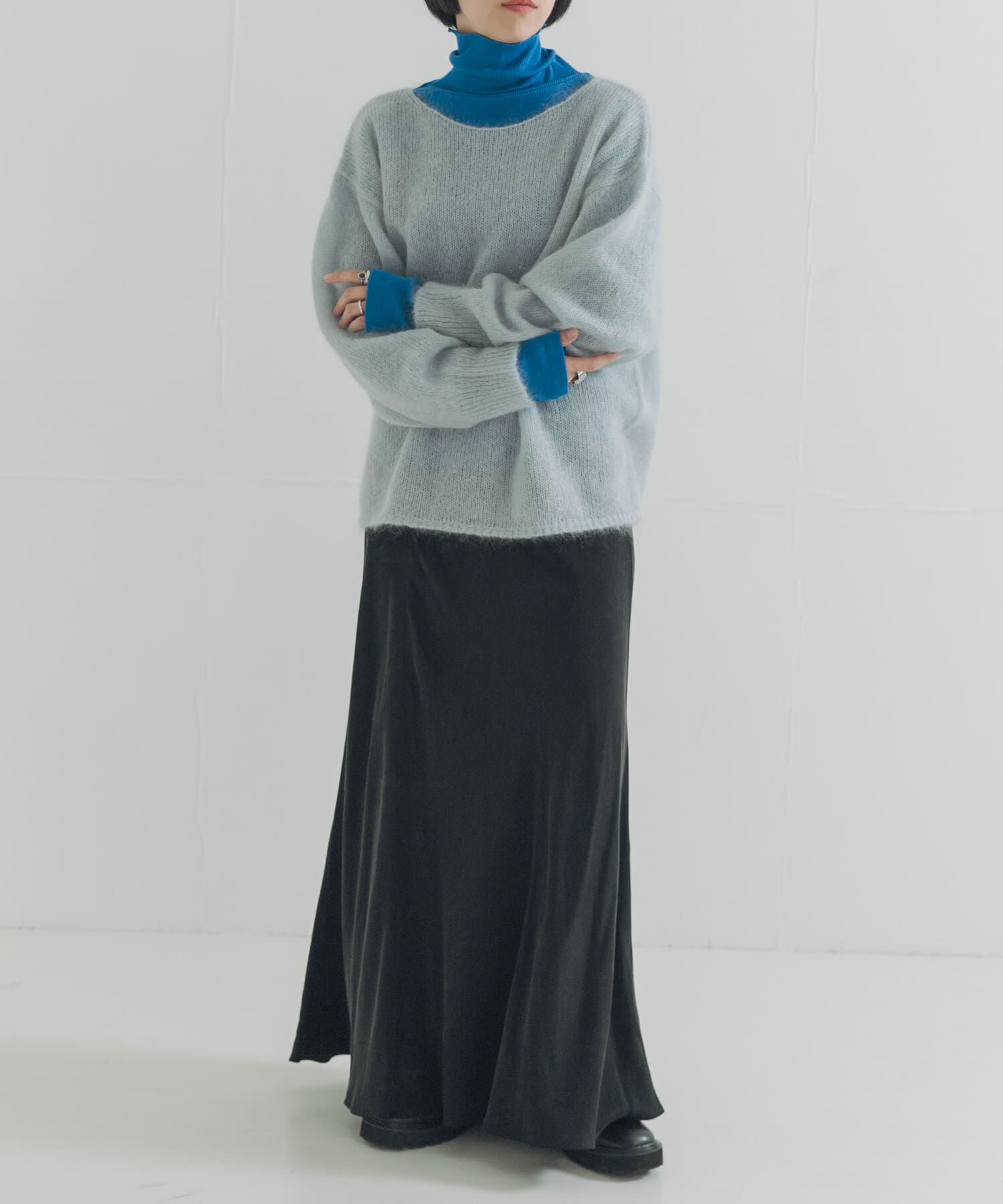 URBAN RESEARCH「『UR TECH』裏起毛タートルネックカットソー」|Tシャツ・カットソー|