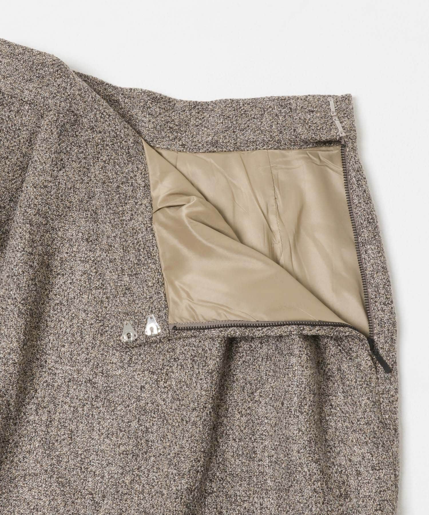 URBAN RESEARCH ROSSO「F by ROSSO　ツイードハーフZIPプルオーバー+スカート」|その他|