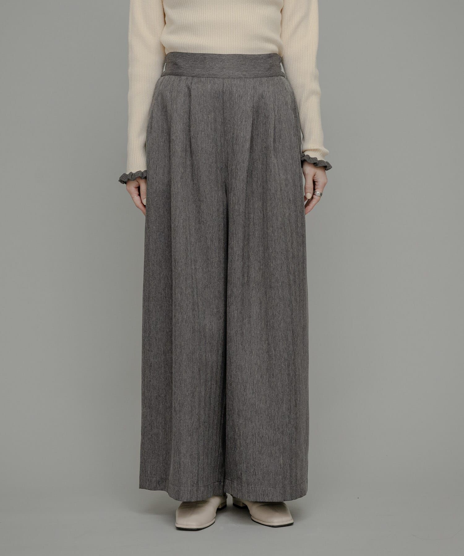 Sonny Label 「ウォッシャブルワイドタックイージーパンツ」|その他|