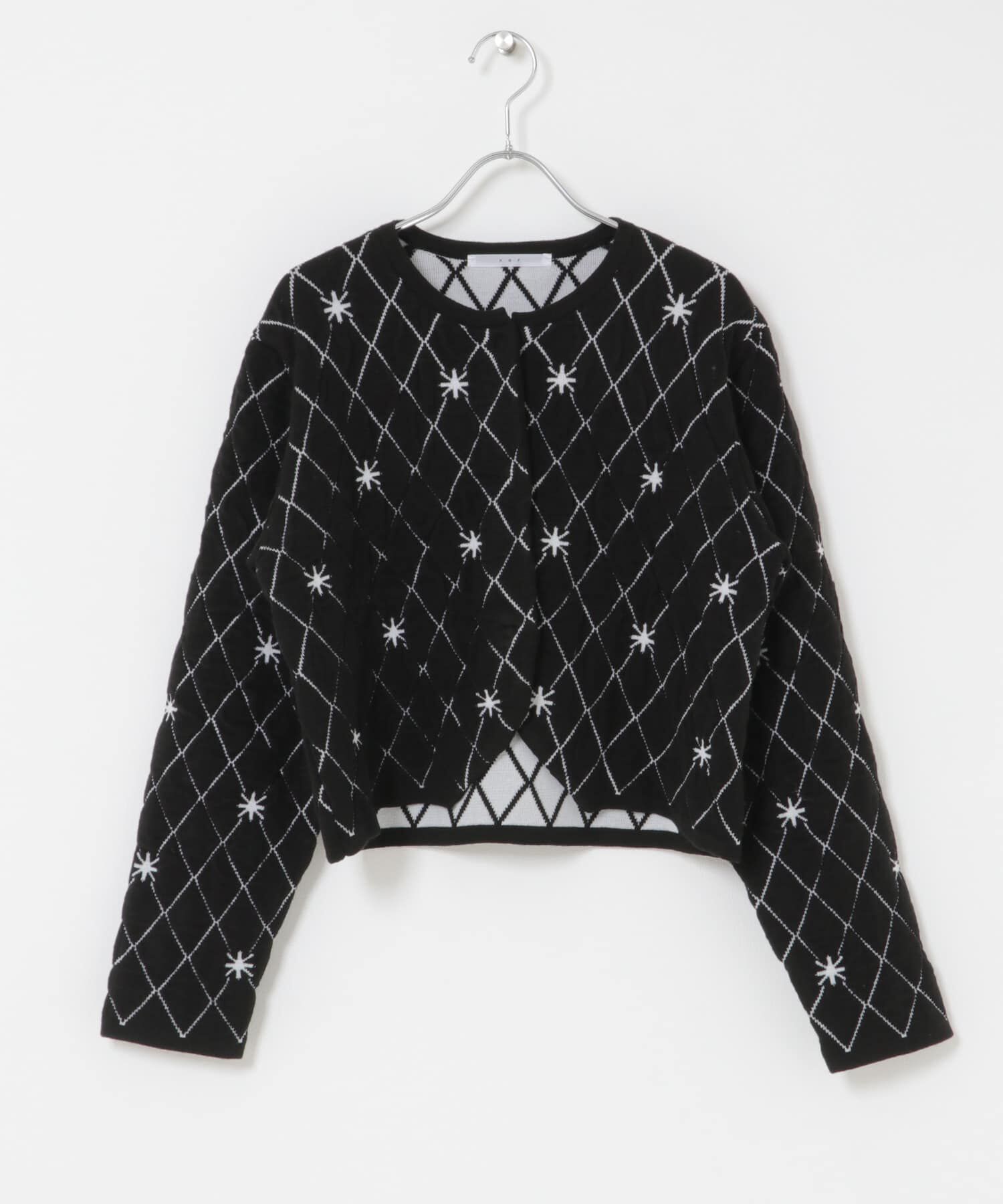  「キルティングショートカーディガン」|ニット・セーター|