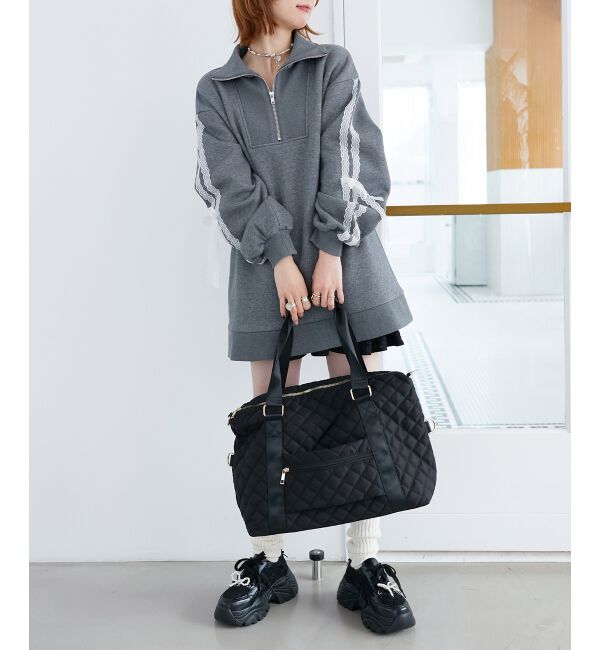  「◇キルティングトラベルボストン」|ボストンバッグ|