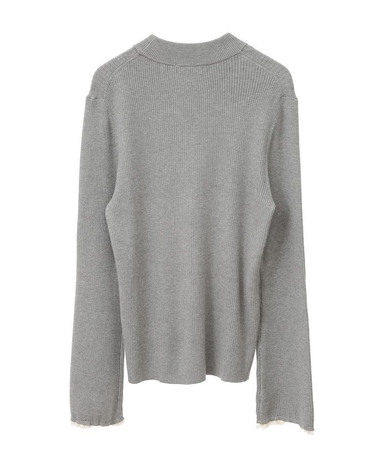 earth music&ecology「ナローケーブルプルオーバー」|ニット・セーター|