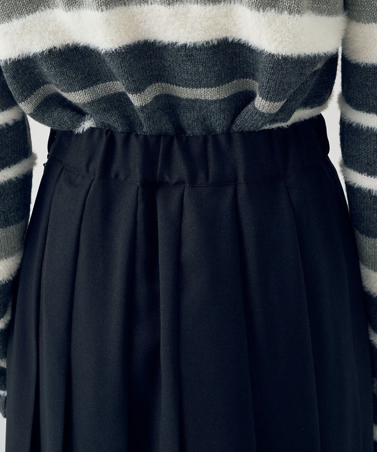 earth music&ecology「サイドバックルプリーツスカート」|スカート|