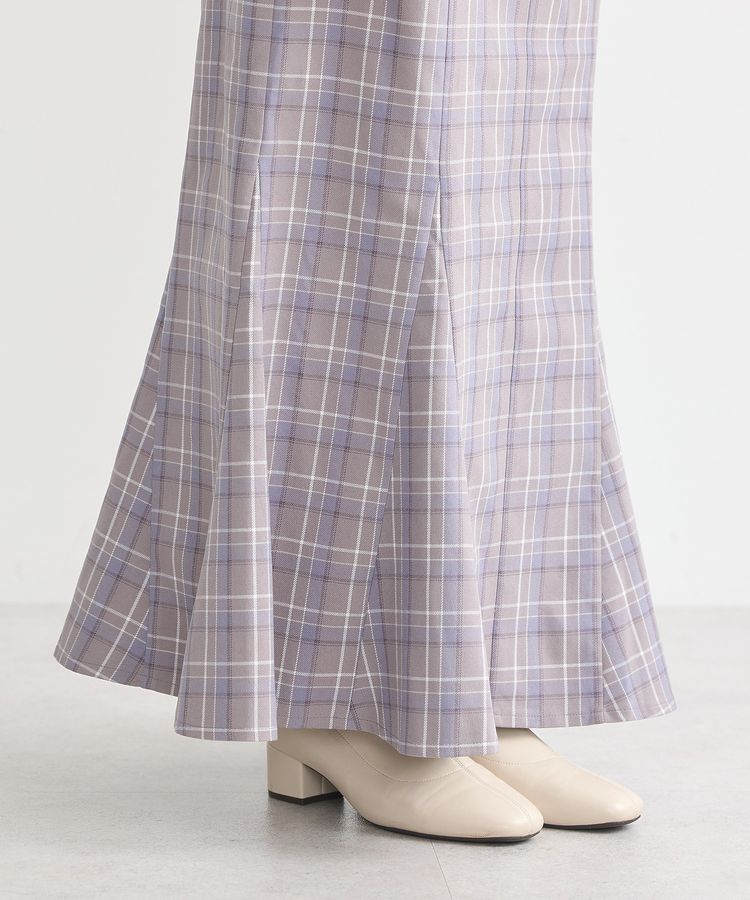 earth music&ecology「サイドリブバックレースアップスカート」|スカート|