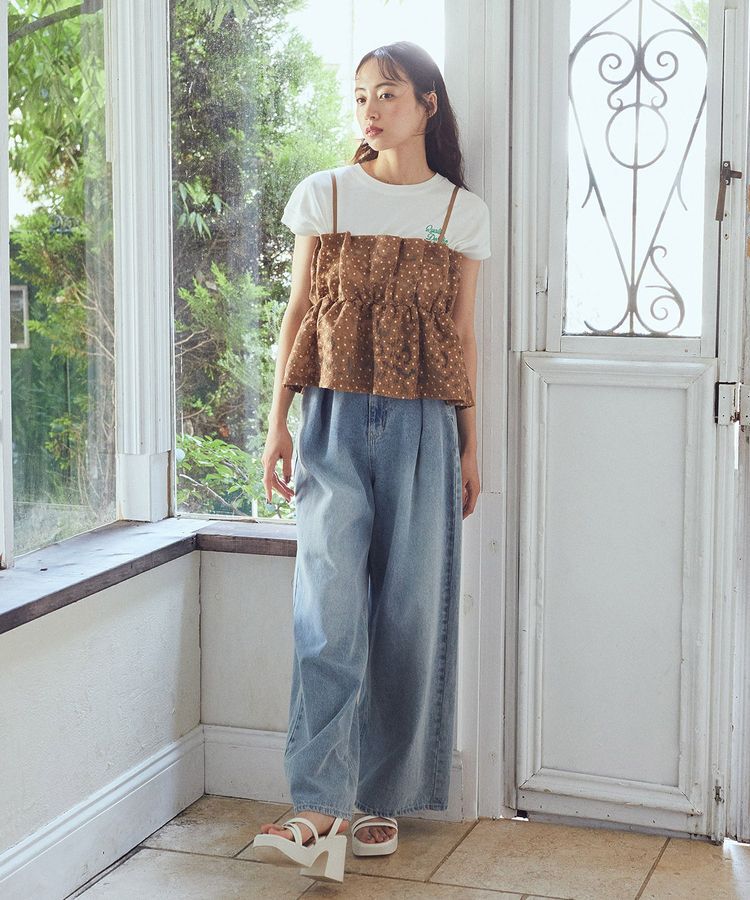 earth music&ecology「Qualite De VieフレンチT」|Tシャツ・カットソー|