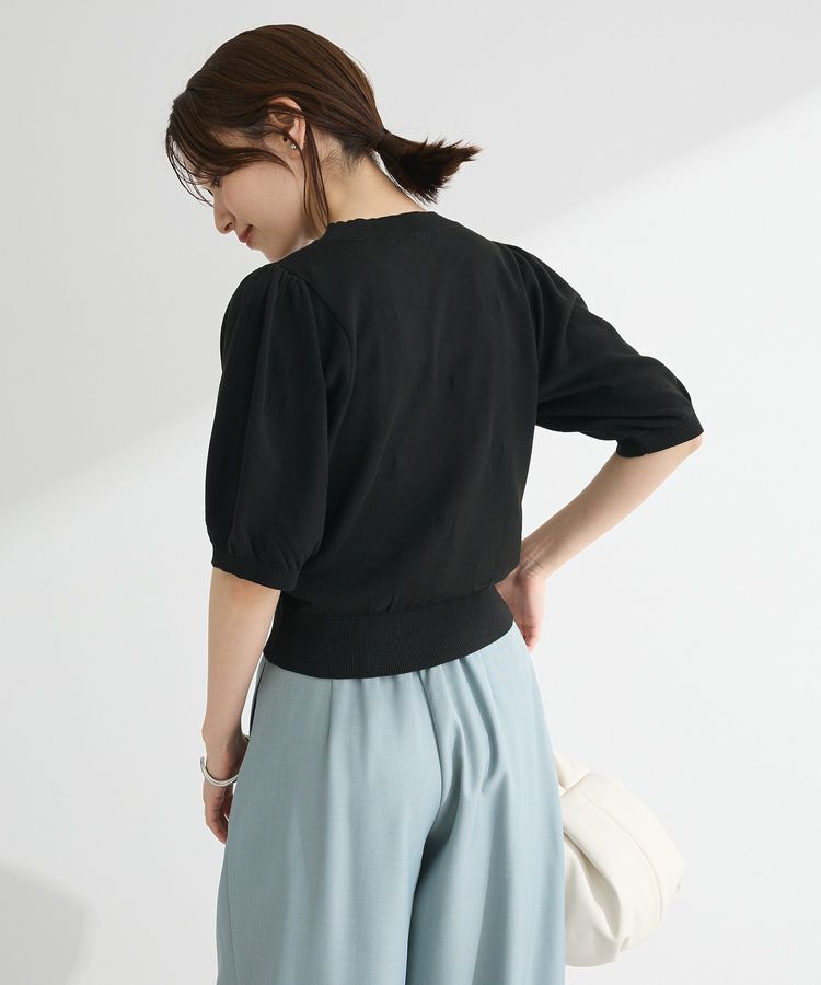 Green Parks「・swing by ハート柄クルーニット」|ニット・セーター|