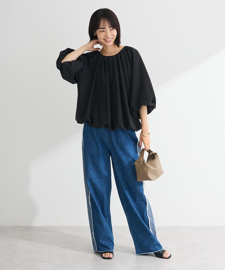 Green Parks「・ELENCARE DUE バルーンブラウス」|シャツ・ブラウス|