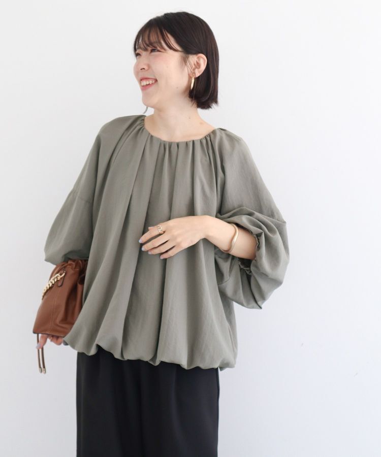 Green Parks「・ELENCARE DUE バルーンブラウス」|シャツ・ブラウス|