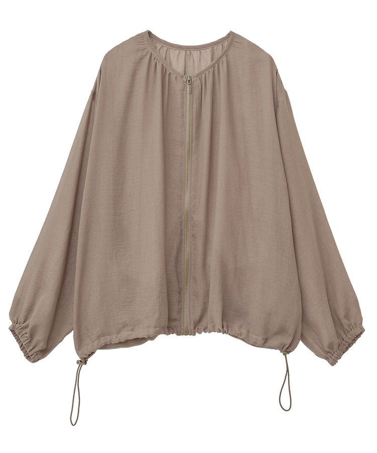 Green Parks「イージーケアシアーボイルシャツブルゾン」|シャツ・ブラウス|